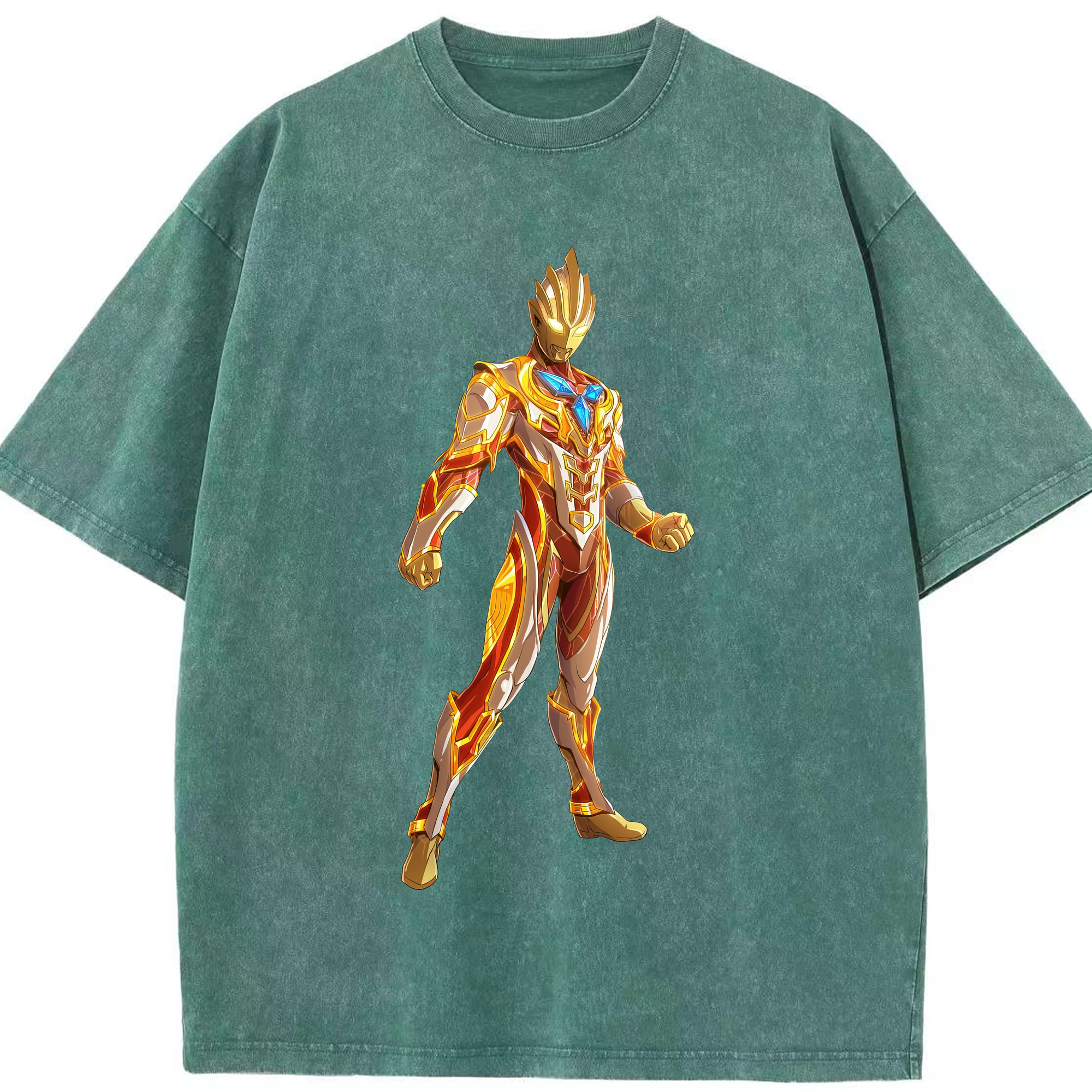 （画像用） ウルトラマン Ultraman 綿100% ヴィンテージ風 半袖Tシャツ（フロントプリント）